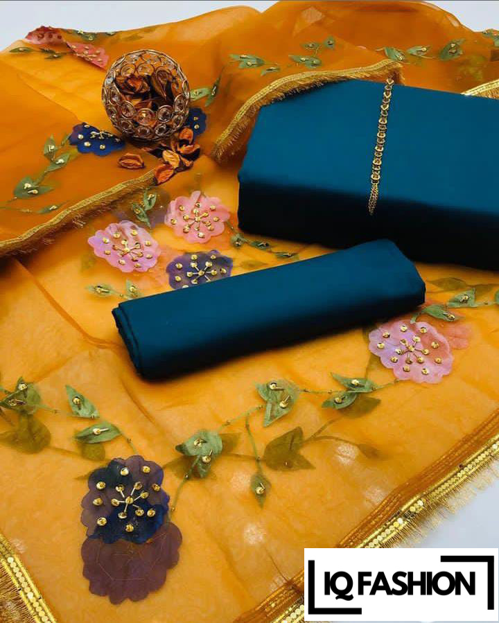 Dress%20for%20Girls%20-%20Unstitched%20Fabric%20-%203%20pc%20Suit%20for%20Women%20-%20Kattan%20Silk%20Shirt,%20Trouser%20-%20Organza%20Brush%20Paint%20Original%204%20Side%20Heavy%20Bails%20with%20Kiran%20Lace%20Work%20Dupatta%20-%20Ladies%20Suit%20-%20IQ%20Fashion%20Customized%20-%20Image%203