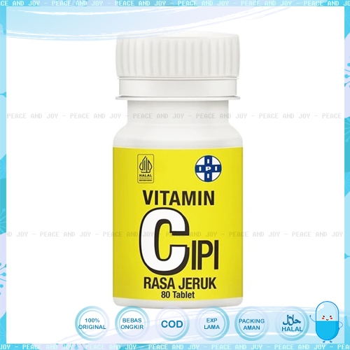 VITAMIN C IPI ISI 80 TABLET ISI LEBIH BANYAK HARGA LEBIH MURAH | Lazada