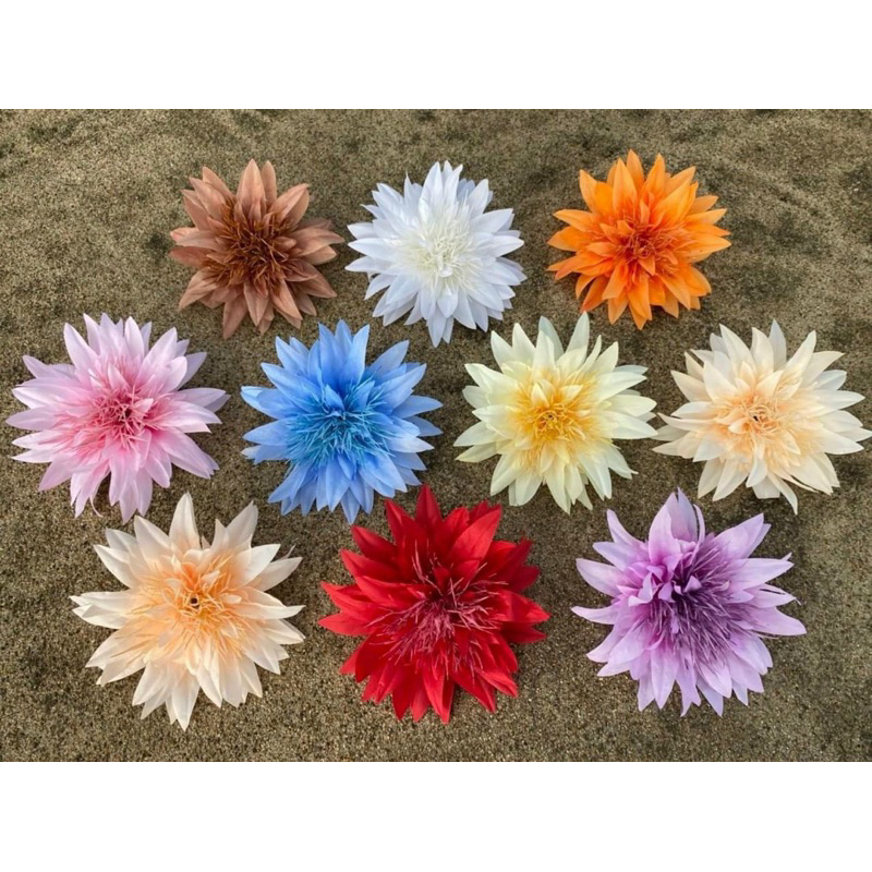 Hoa lụa trang trí tháp bánh ngày lễ tết