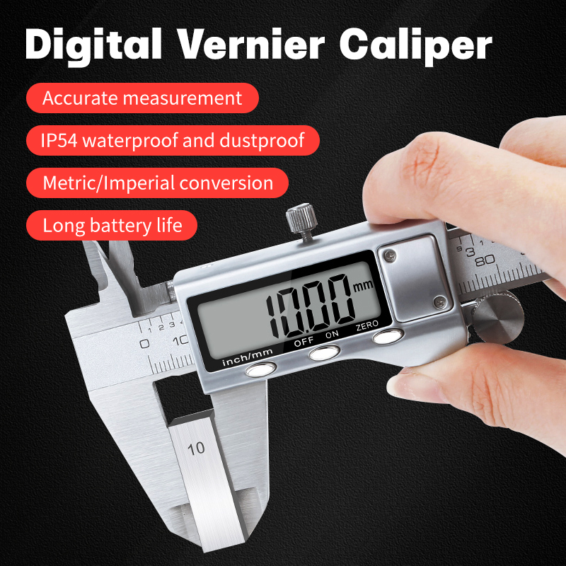 【3 Years Warranty + High Quality Stainless Steel】150mm Vernier Calipers