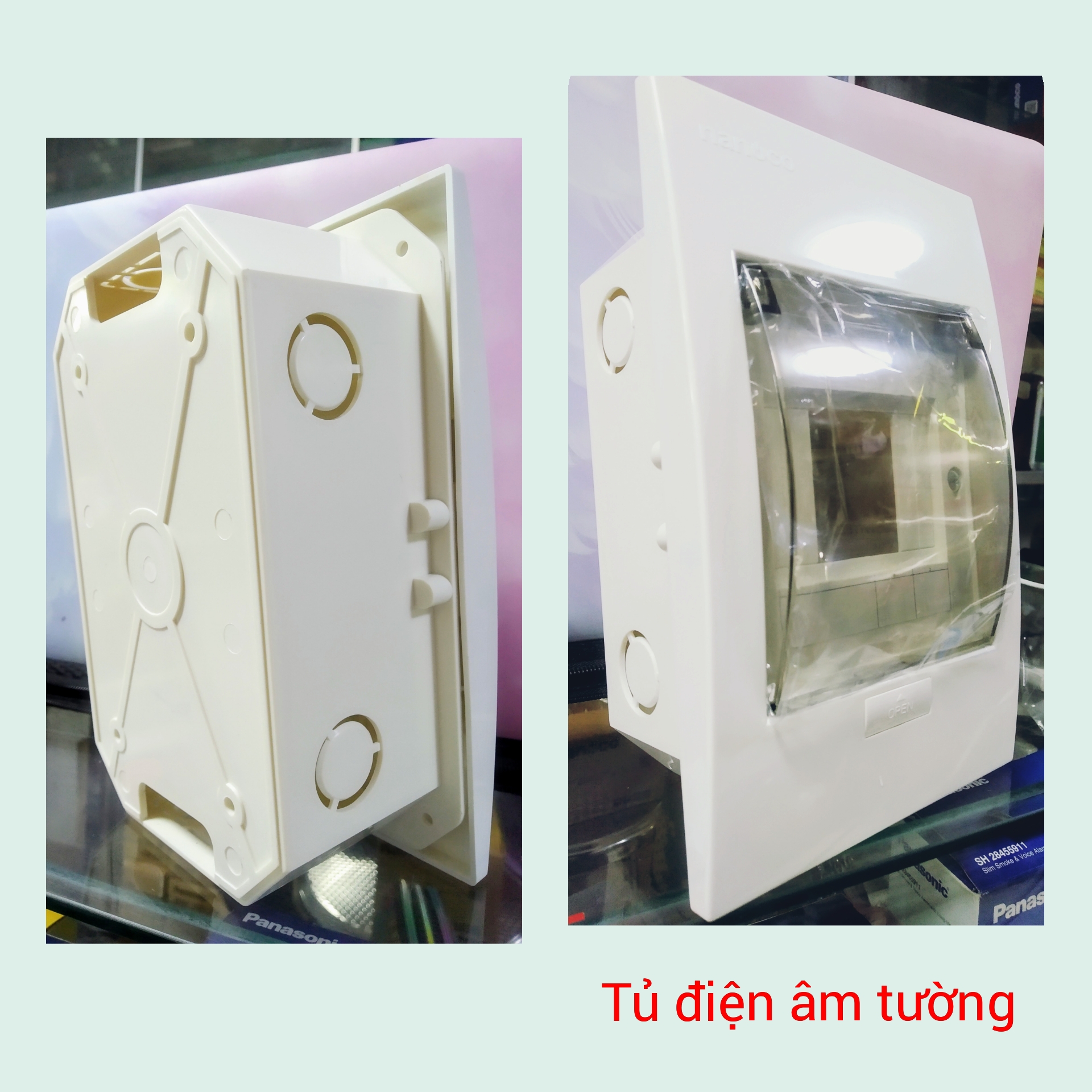 Tủ điện chưa 2-4 modul NDP104P