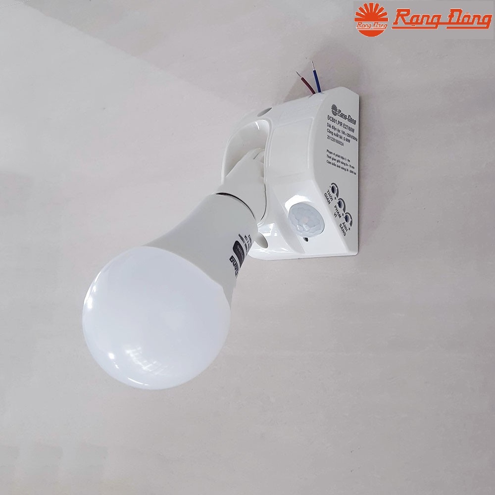 Sensor socket E27 Rang Dong light & motion