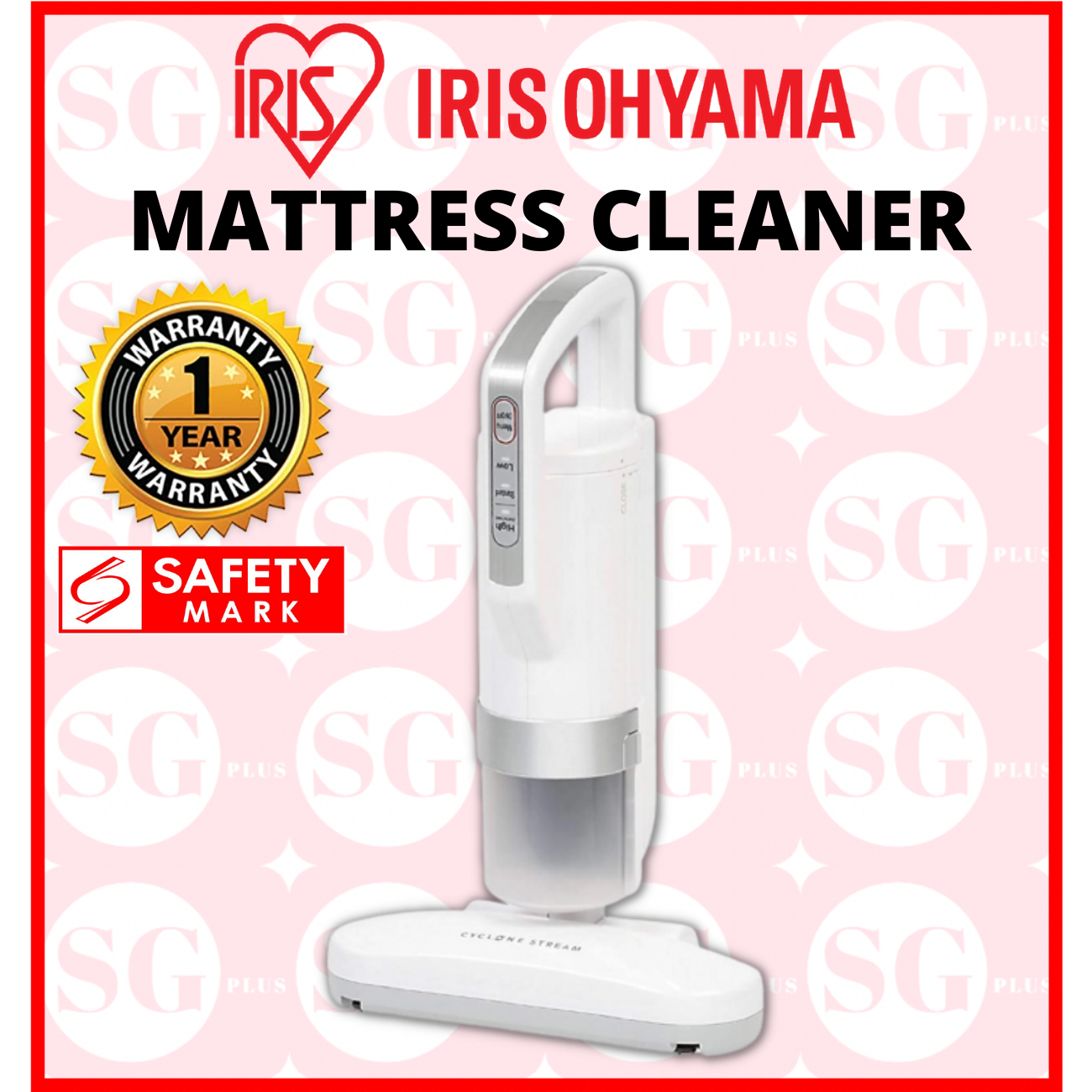 Iris Ohyama Mattress Cleaner IC-FAC2 Vaccum Cleaner | Lazada Singapore
