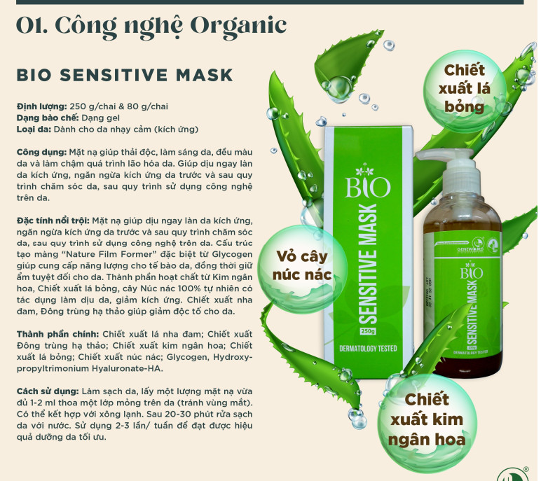 Thải độc BIO SENSITIVE MASK