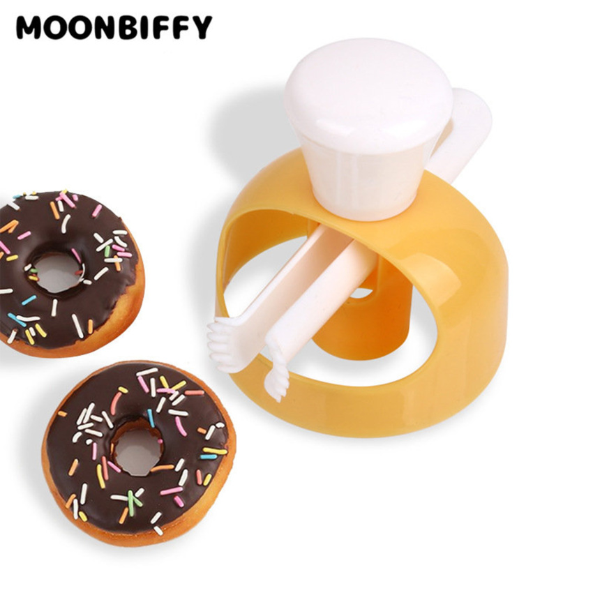1set Donut Mold DIY Cake Mold Baking Bakeware Desserts Bread Cutter Maker Doughnut Mould Kitchen Tools Baking Mould