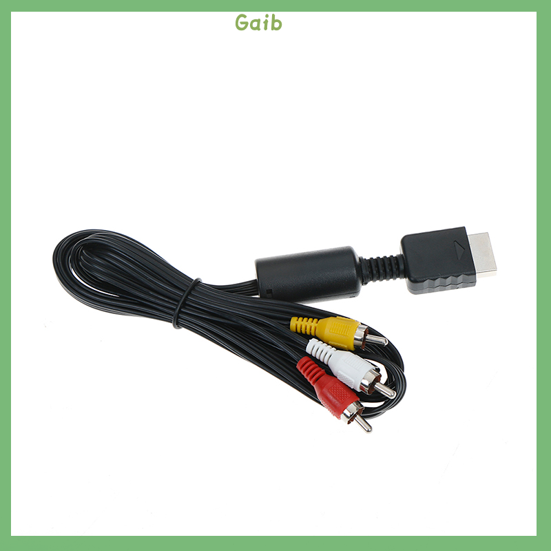 Gaib AV audio video cable cord wire for ps2 ps3 play station console system