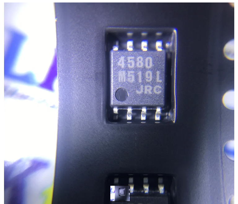 Combo 3 con ic opam jrc4580 njm4580m 4580 sop-8 chính hãng jrc