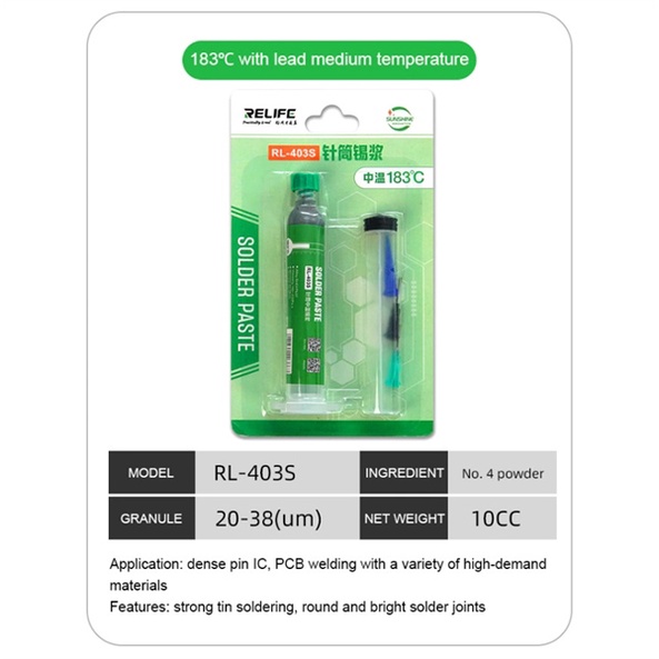Thiếc hàn ống RELIFE RL-403S và RL-404S