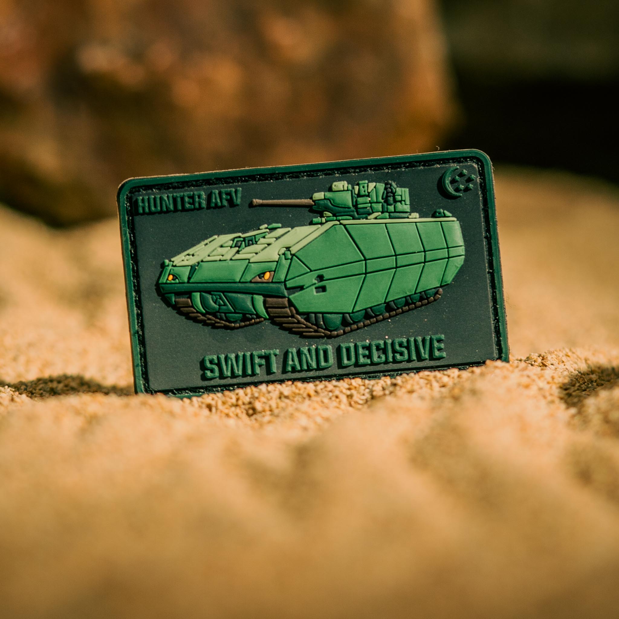 PVC Morale Patch - Hunter AFV | Lazada Singapore