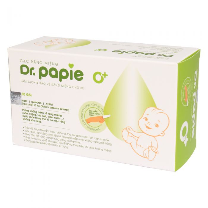 Gạc Răng Miệng Dr.papie (Gạc Rơ Lưỡi Dr.papie)