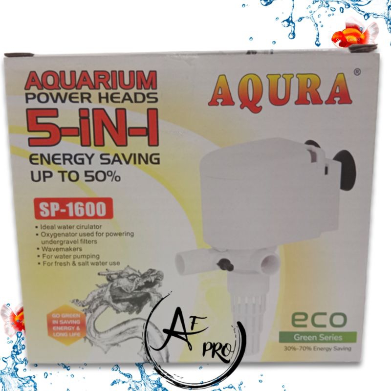 Pompa Aquarium AQURA 5IN1 SP 1600