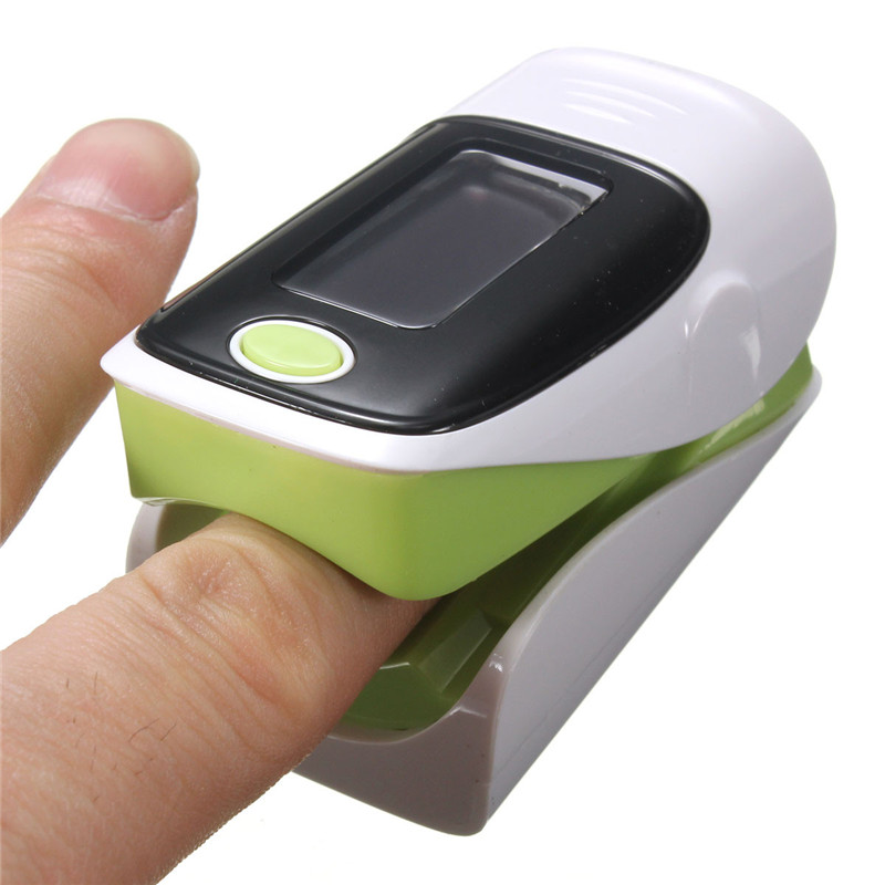 Home Care OLED Finger Pulse Oximeter spo2 monitor Fingertip Blood Oxygen. 