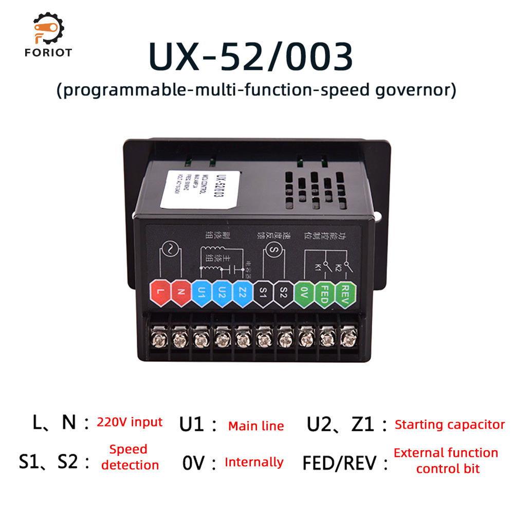 Foriot AC 220V Intelligent Speed Controller Produces AC Motor Speed Controller