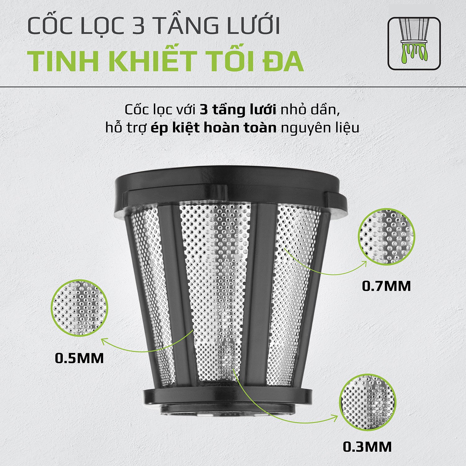Máy ép chậm trục ngang Olivo SJ22