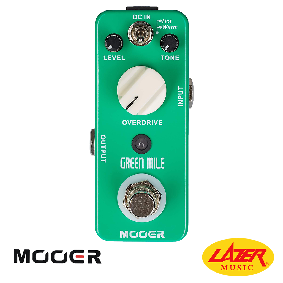 Mooer Green Mile Overdrive Guitar Effects Pedal (GREEN MILE) Lazada PH