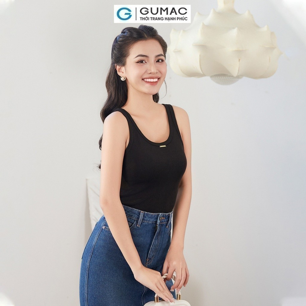 Áo thun 3 lỗ thời trang GUMAC ATE01032