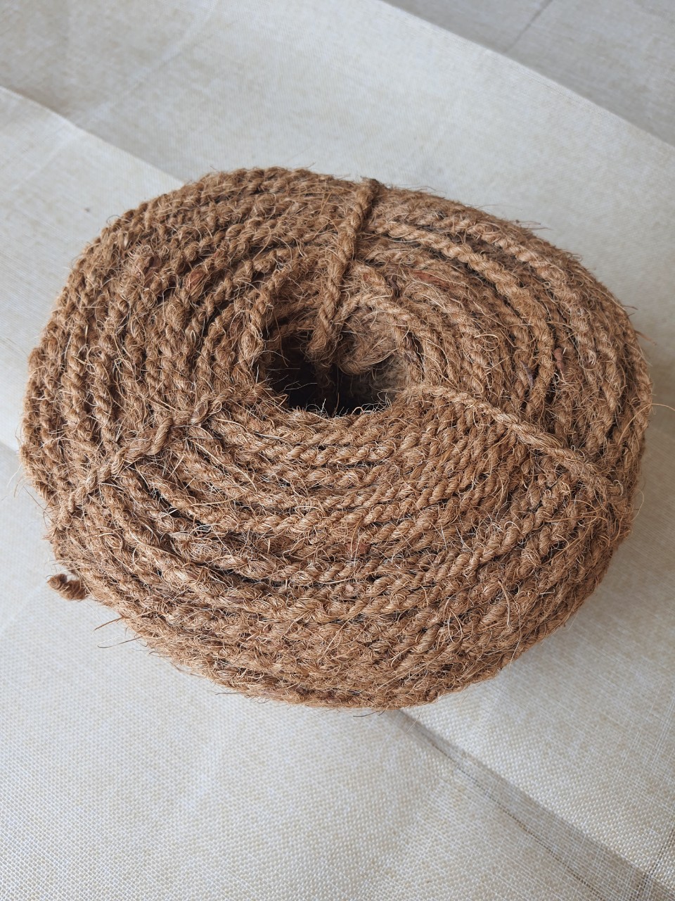 Dây xơ dừa 5mm, 150 mét/ cuộn