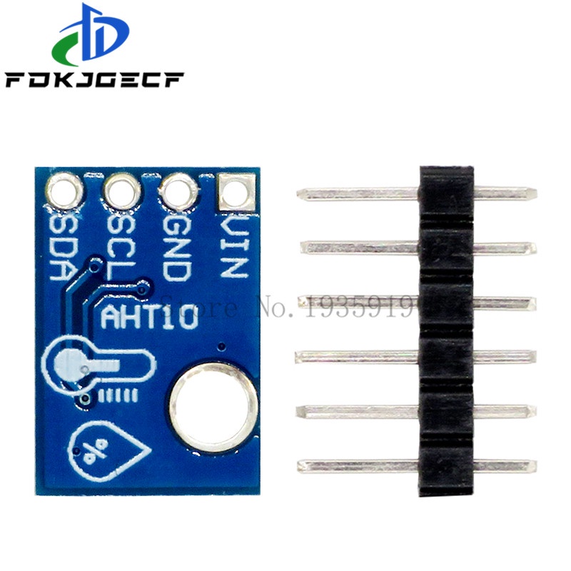 Aht10 Độ chính xác cao kỹ thuật số nhiệt độ và độ ẩm cảm biến đo lường mô-đun I2C thông tin liên lạc thay thế DHT11 sht20 am2302