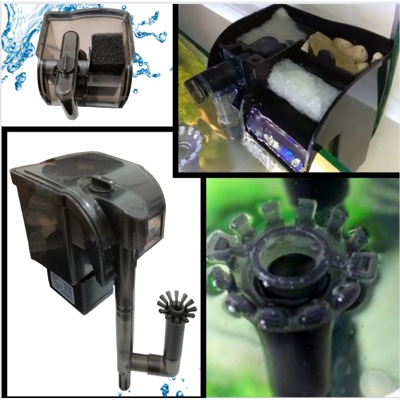 POMPA  AQUARIUM AQUASCAPE HANGING FILTER LUCKINESS 301