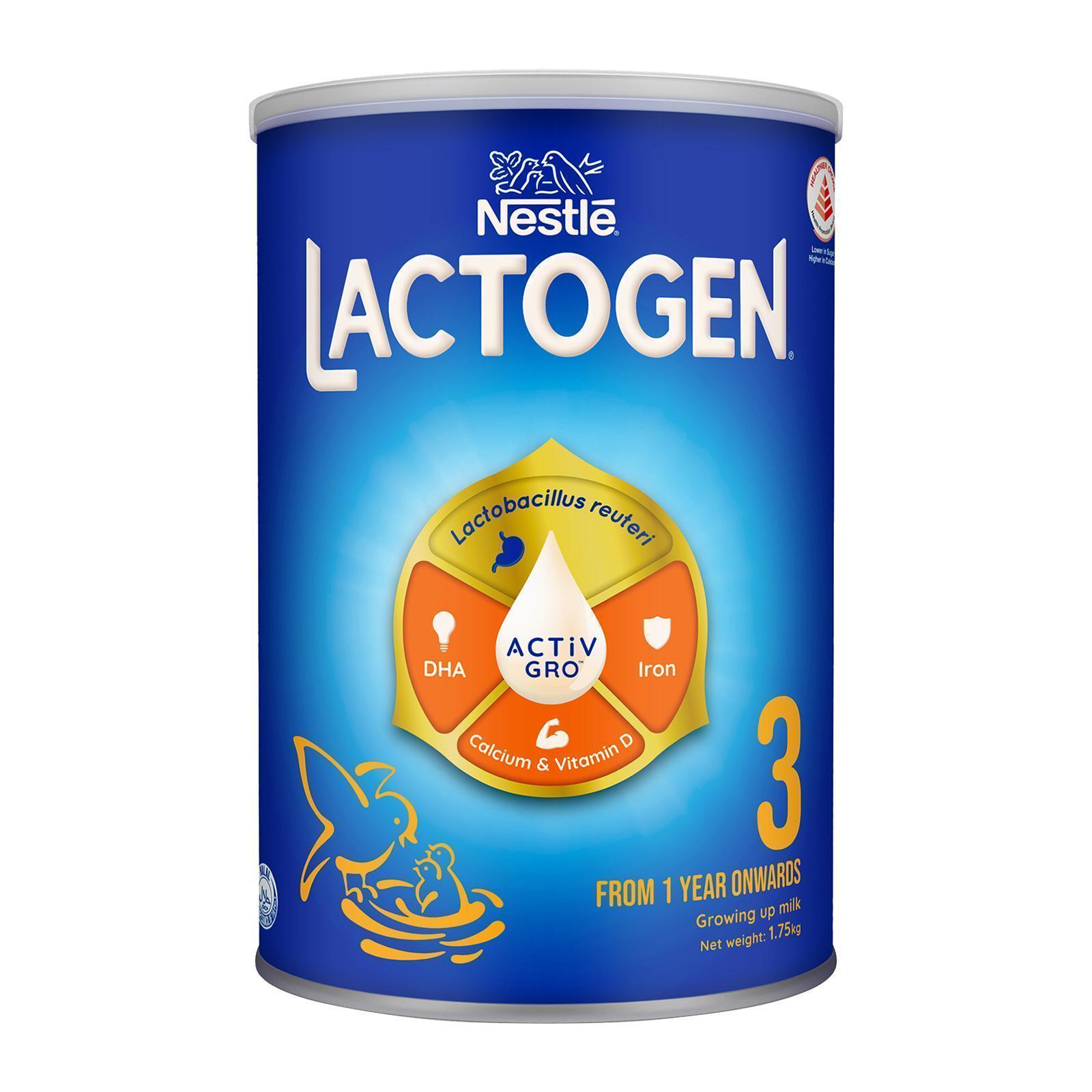 NESTLE LACTOGEN Stage Growing Up Milk Formula From 12