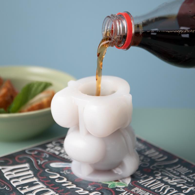 [Fortitudes] Silicone Ice Mold Ice Cube Maker Chocolate Mold Cream Tool Bear Flower Shape