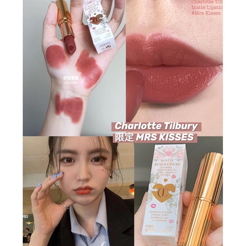 Son thỏi Charlotte Tilbury Matte Revolution các màu hot