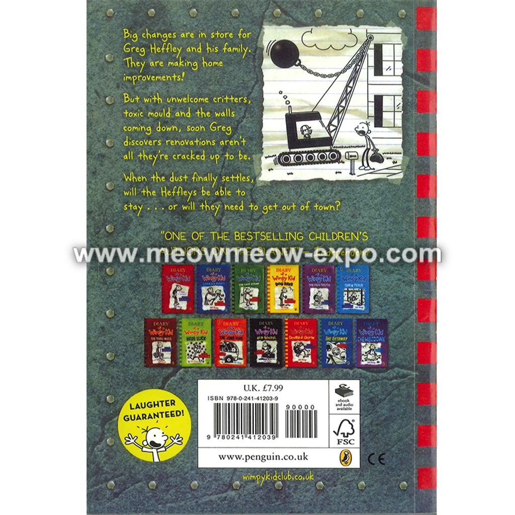 Diary of a Wimpy Kid 14: Wrecking Ball Hardback