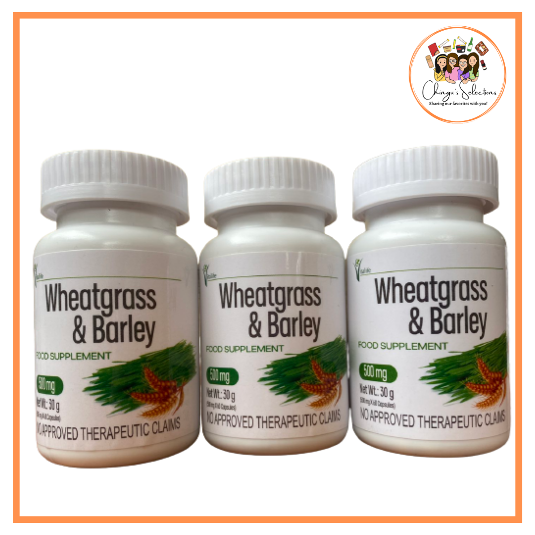 Vitalife Wheatgrass & Barley 500 mg Lazada PH