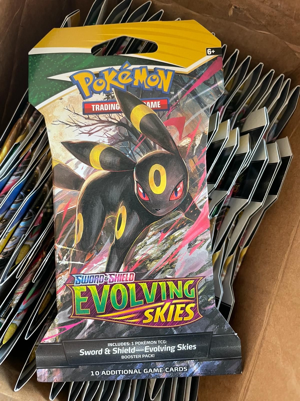 Pokemon Evolving Skies Sleeved selling Booster Lot 20x