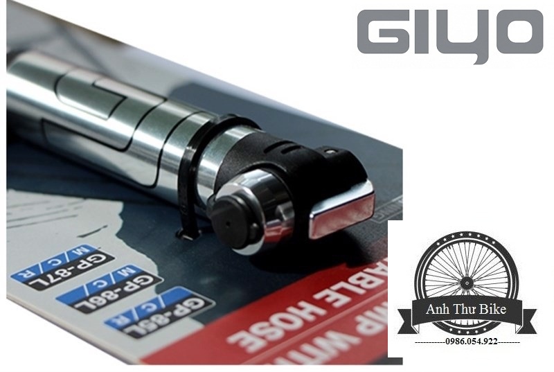 Bơm xe đạp mini cao cấp GIYO GP-85L