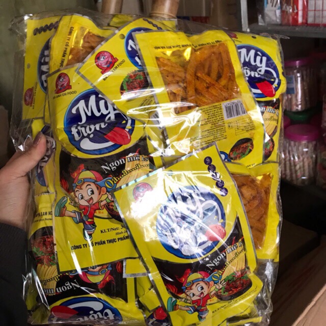 [Sỉ] Combo 30 Gói Snack Mỳ Trộn Đồ Ăn Vặt Siêu Ngon