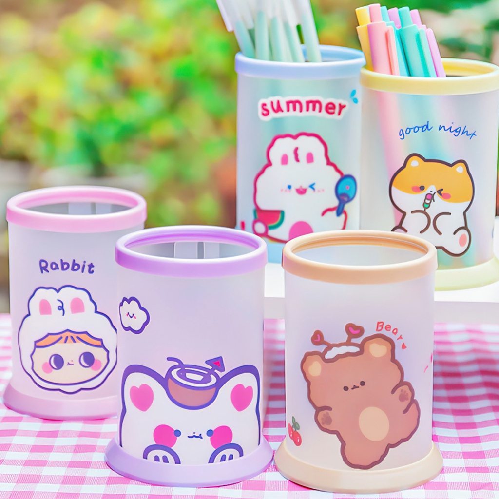 Hộp đựng bút cao cấp để bàn nhiều sắc màu gấp gọn -Lumbley