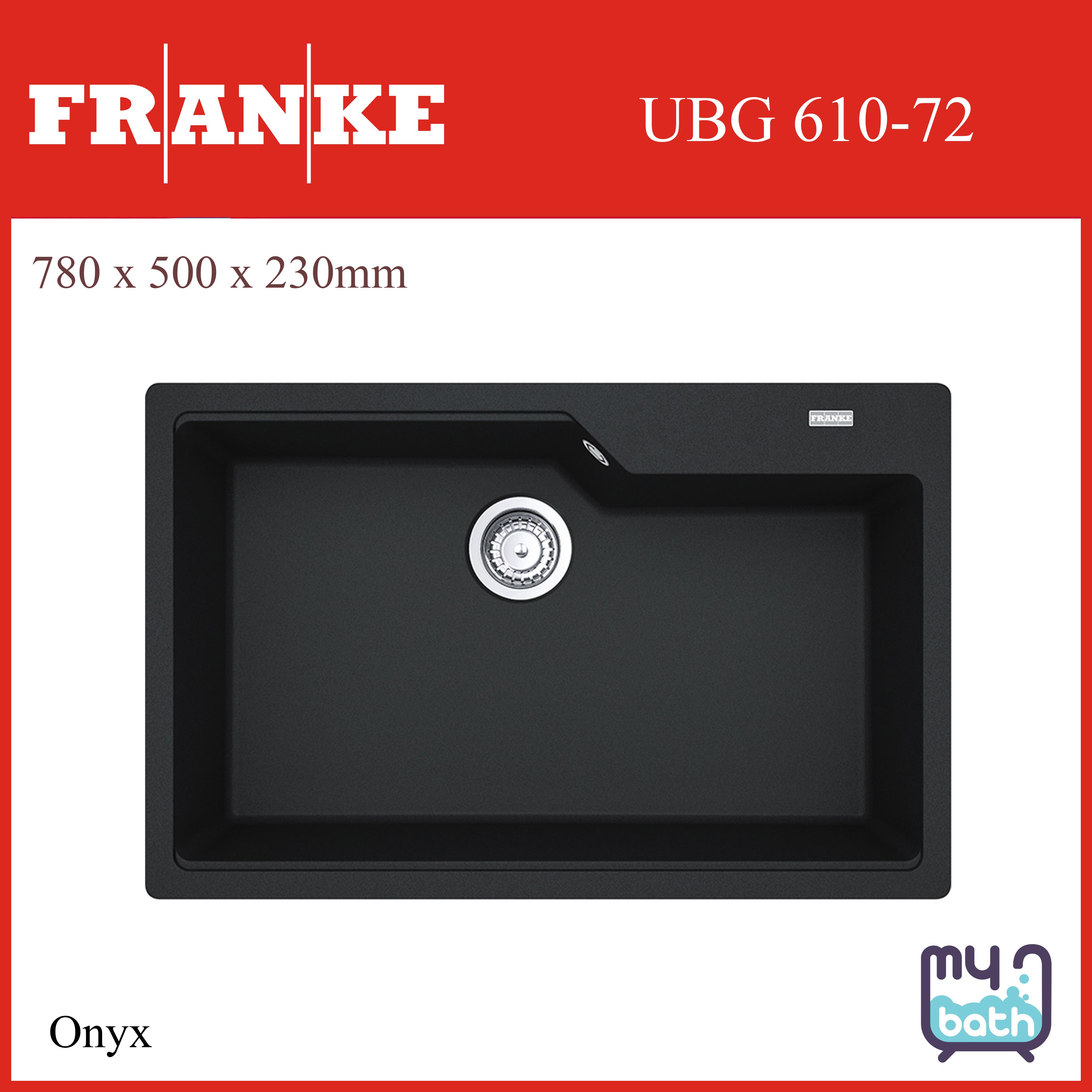 Franke UBG 61072 Fragranite Sink Lazada