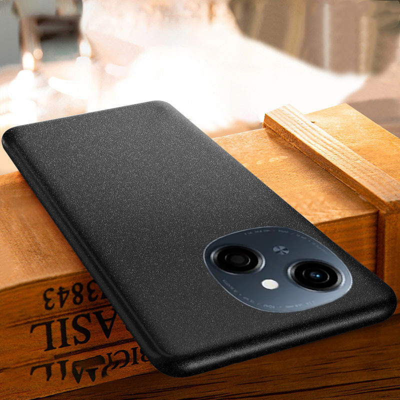 Phone case Tecno Spark Go 1 Matte Silicone Soft Sandstone Super Scrub Non-slip Back cover Tecno Spark GO 1 case. 