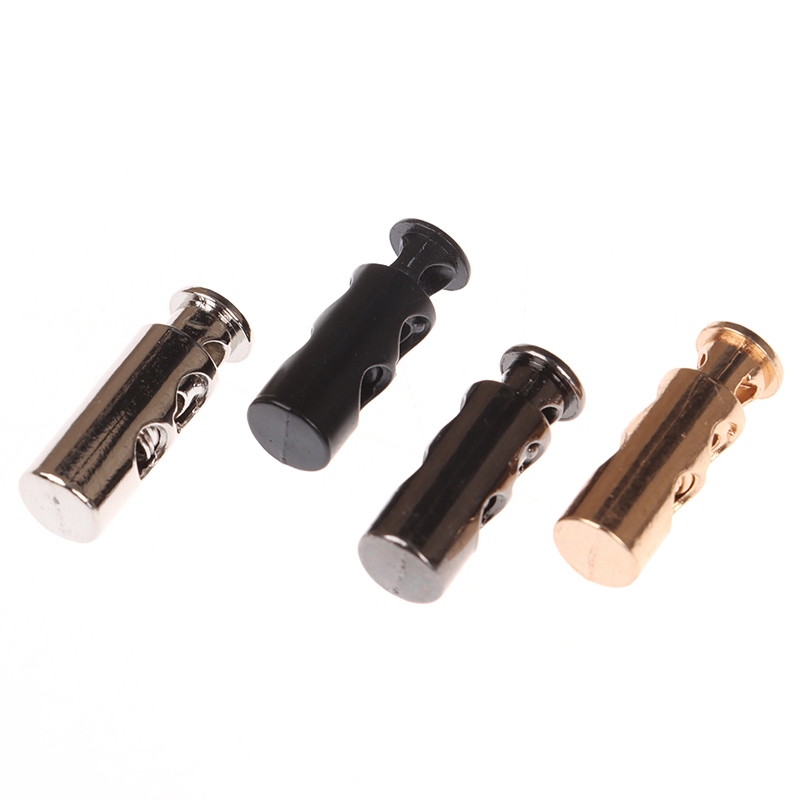 Drawstring Metal Lock 10pcs Metal Stoppers Toggle Cord Locks Drawstring lock DIY Apparel ...