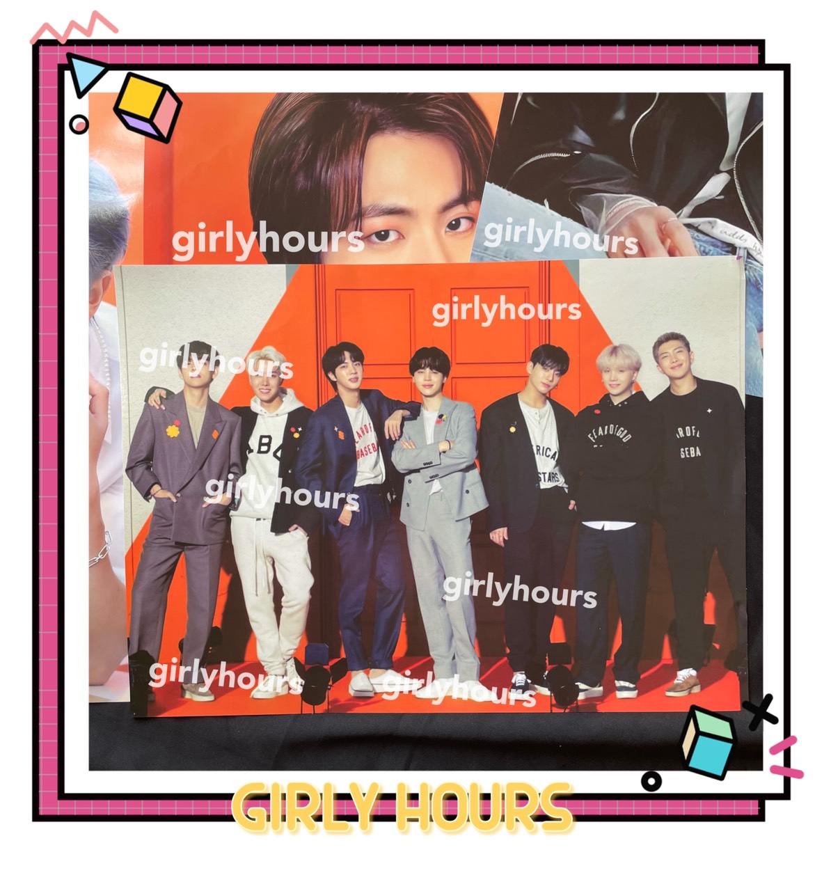 [HCM]Combo 8 tấm poster BTS khổ A3 Butter mới