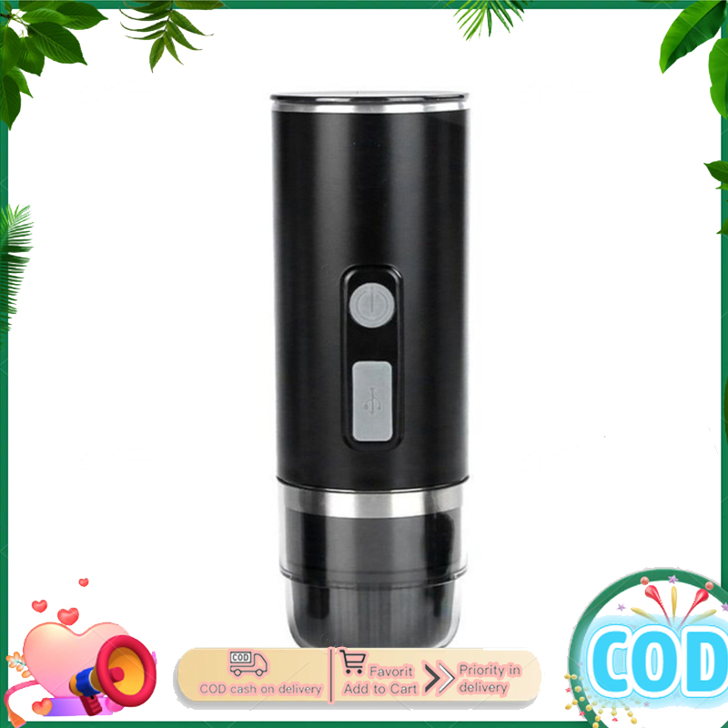 Portable Electric Espresso Machine Type-c Charging Wireless High-voltage Coffee Maker For Camping Hiking Travel