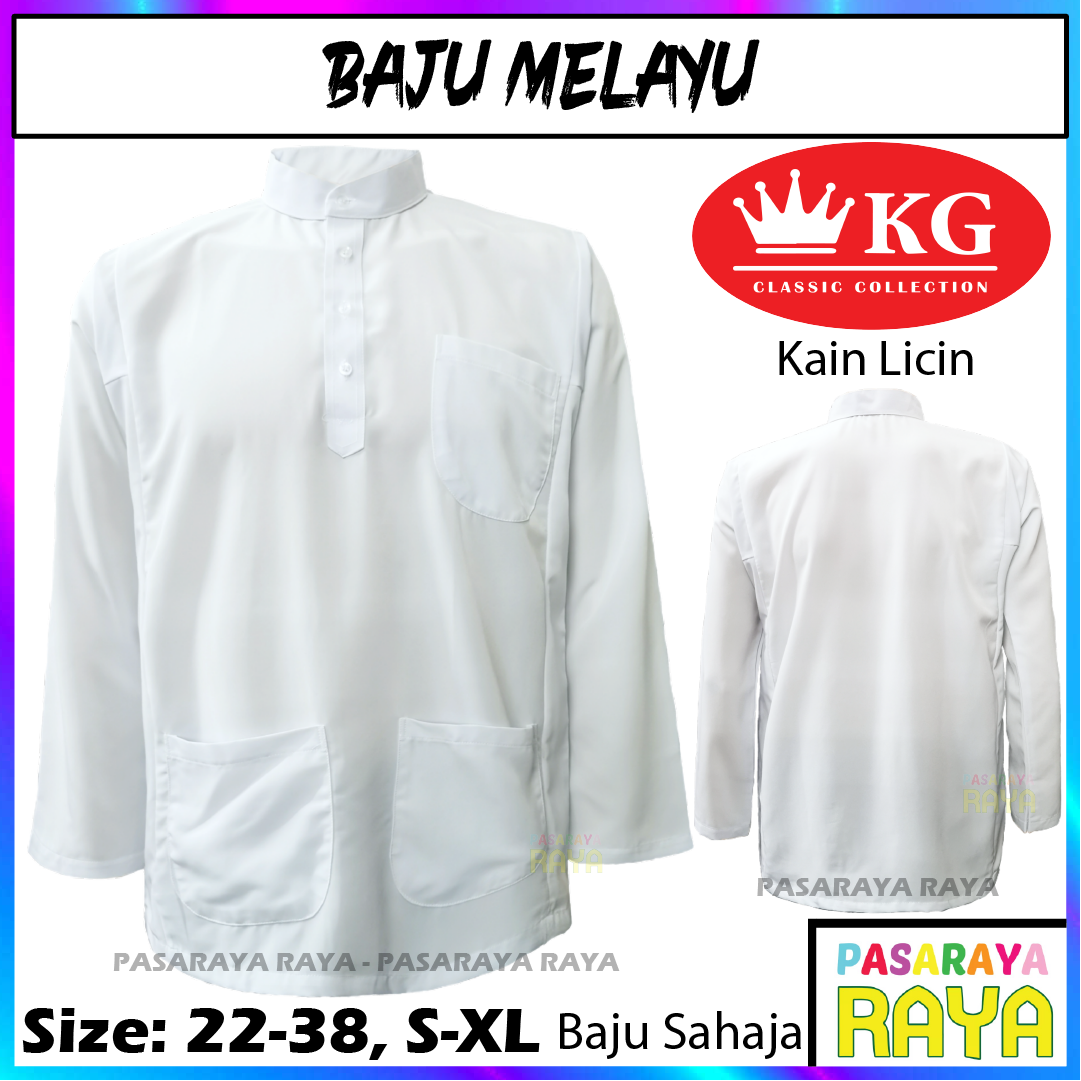 Baju Melayu Putih NILA Sekolah Agama KGT SCHOOL UNIFORM (Baju Sahaja ...