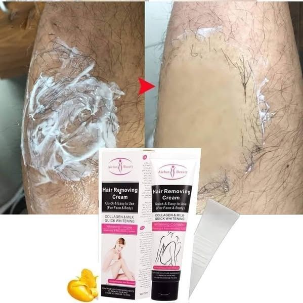 Aichun%20Beauty%20Hair%20Removing%20Cream%20for%20Face%20Body%20Legs%20Bikini%20Abhr%20with%20Painless%20Collagen%20&%20Milk%20100ML%20-%20Image%204
