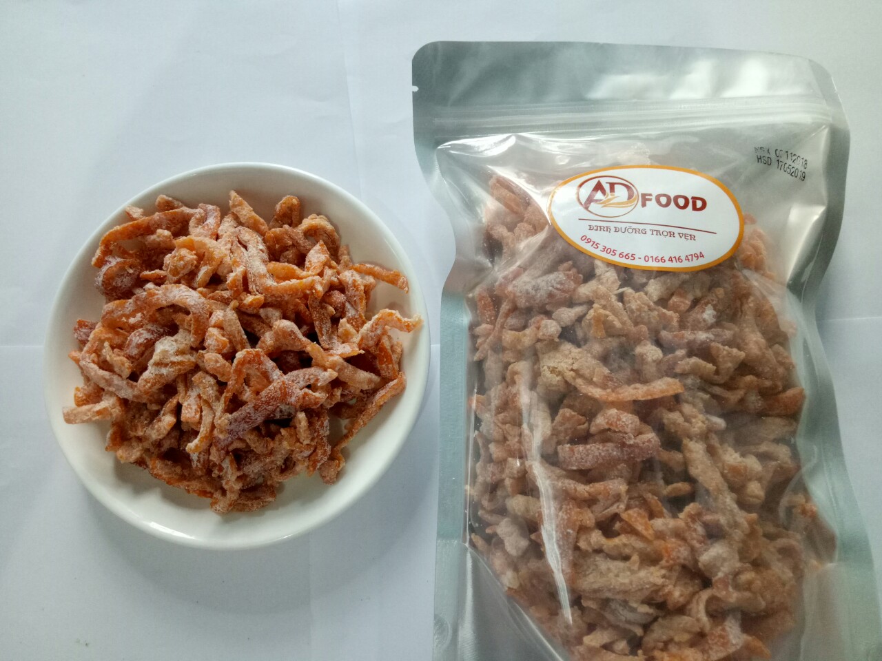 500g Mứt Trần Bì - doanvat_hangduong