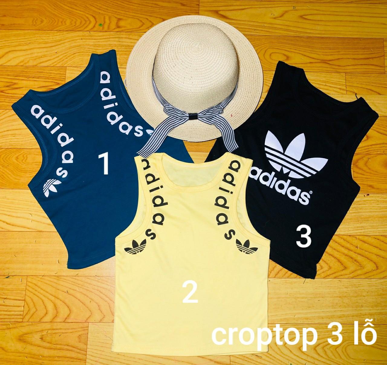 Áo thun crop top cổ yếm, ba lổ, hai dây