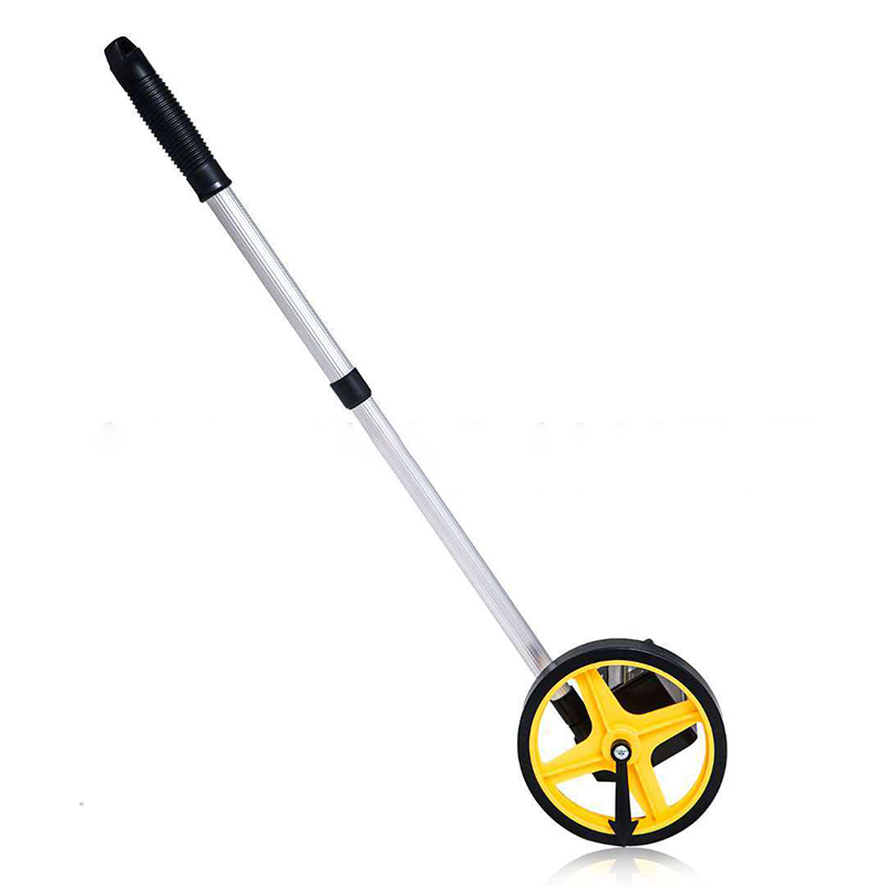 Mechanical distance measuring wheel outdoor digital display hand push roller measuring wheel electronic distance meter meter meter engineering measuring ruler