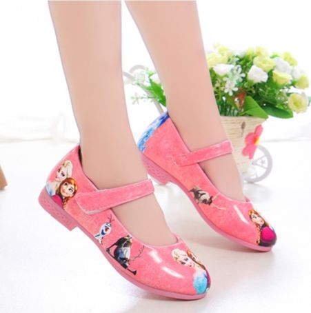 Giày búp bê bé gái hình Elsa - Mẫu mới ON96