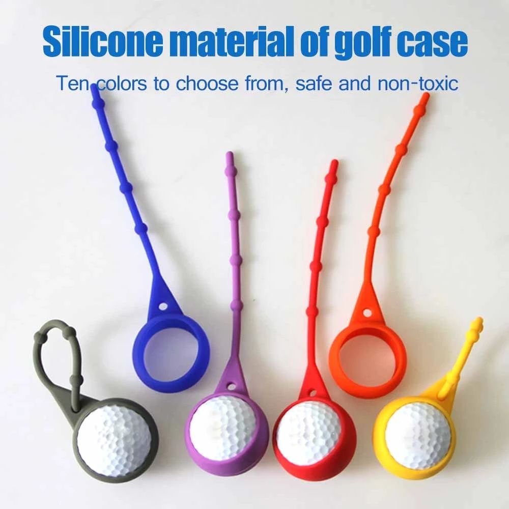 ASDFDHFU Golfing Accessories for Golfer Waist Bag Silicone Storage Bag