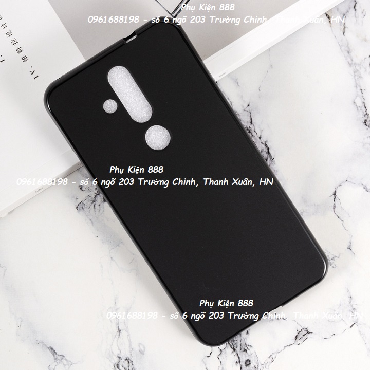 Ốp lưng điện thoại cho Nokia 8.1 silicone dẻo cao cấp