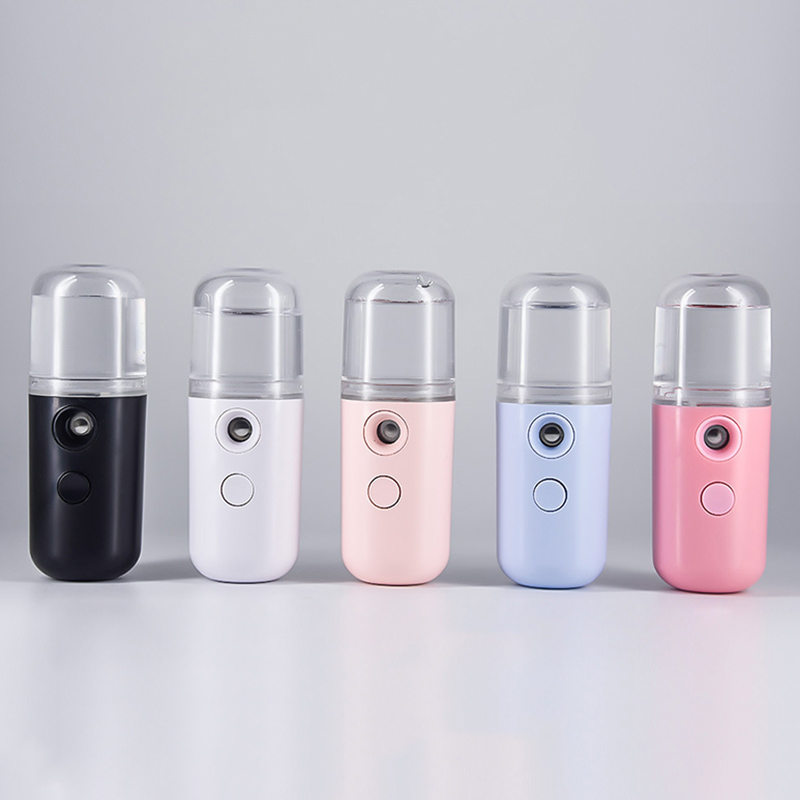 【5000 In Stock】30ml Mini Electric Nano Mist Spray USB Rechargeable Portable Disinfectantion spray Sanitizer Sprayer machine Humidifie Air Purifiers