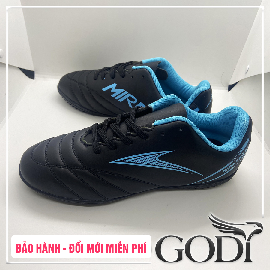 Giày đá bóng sân nhân tạo màu đen [Giày đá banh màu đen Godi Sport] thumbnail