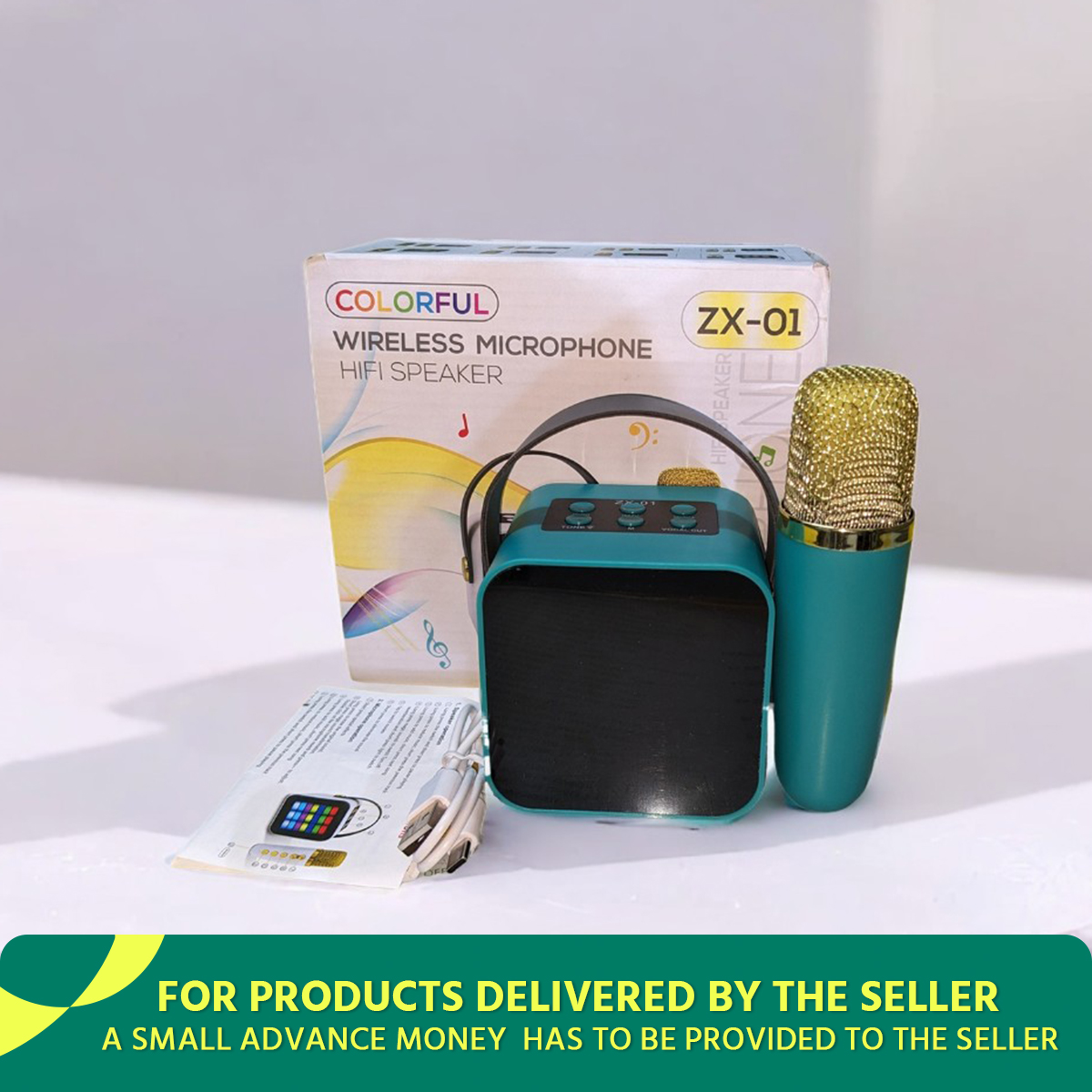 WIRELESS MICROPHONE ZX 01 HIFI SPEAKER