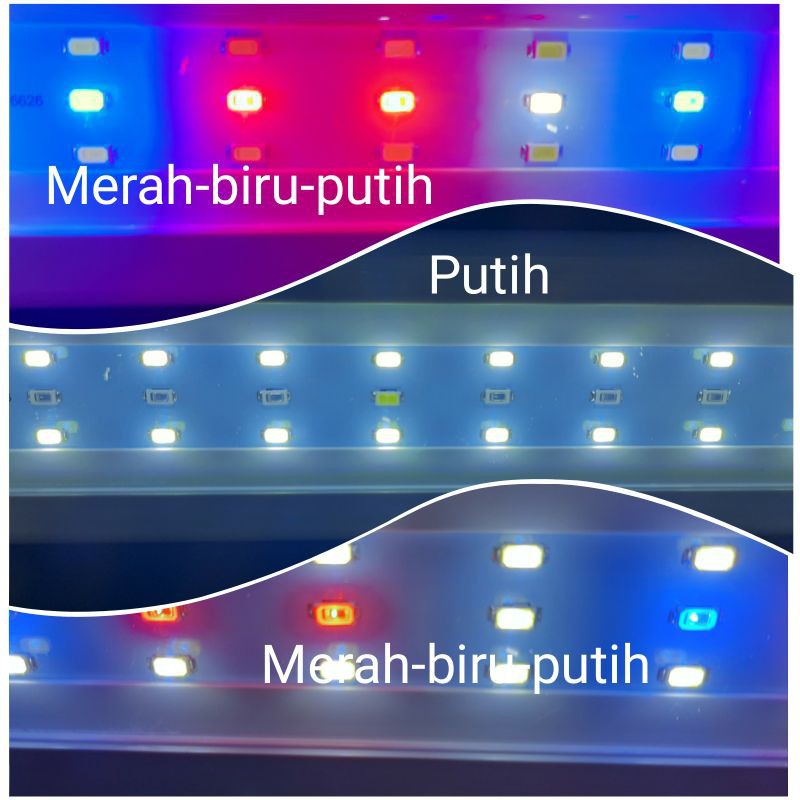 LAMPU LED AQUARIUM LED AQUAMAN WP PA 800 3X