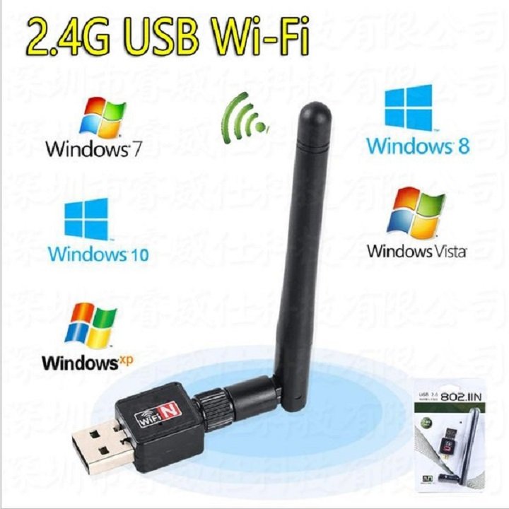 [Thiết bị mạng] USB THU SÓNG WIFI USB 2.0 802.IIN – 869